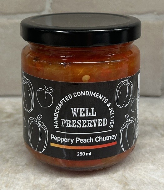 Pepper Peach Chutney